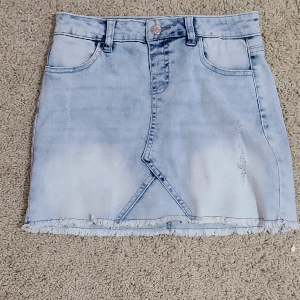 Skirt with shorts underneath
